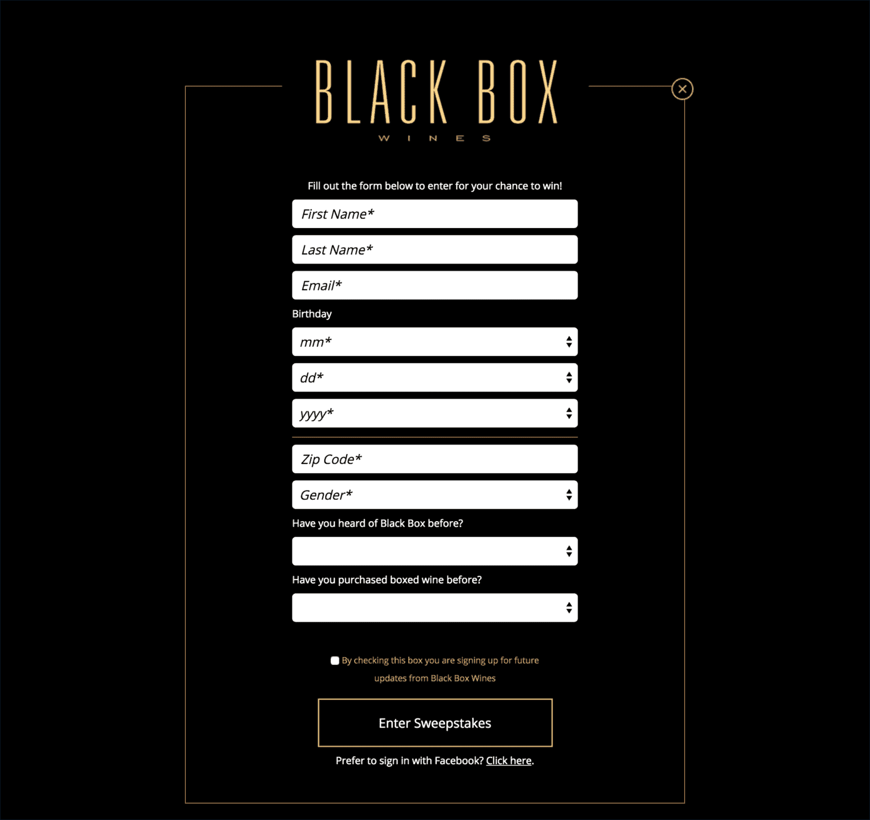 Black Box Wine 