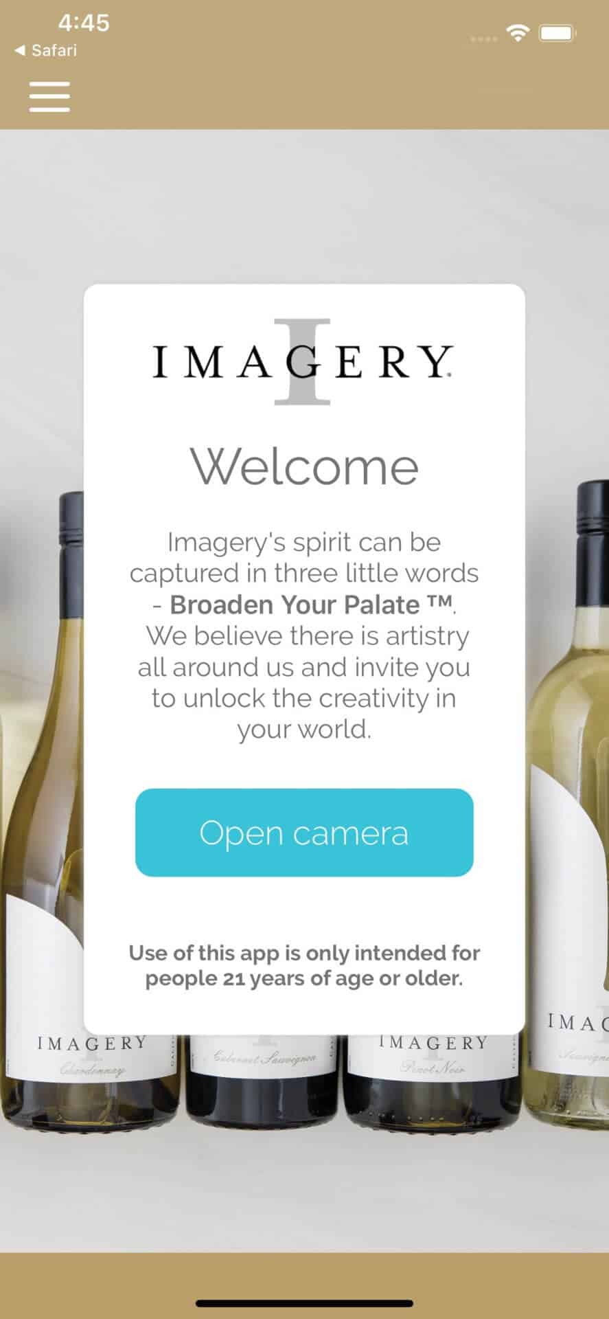Imagery AR App 