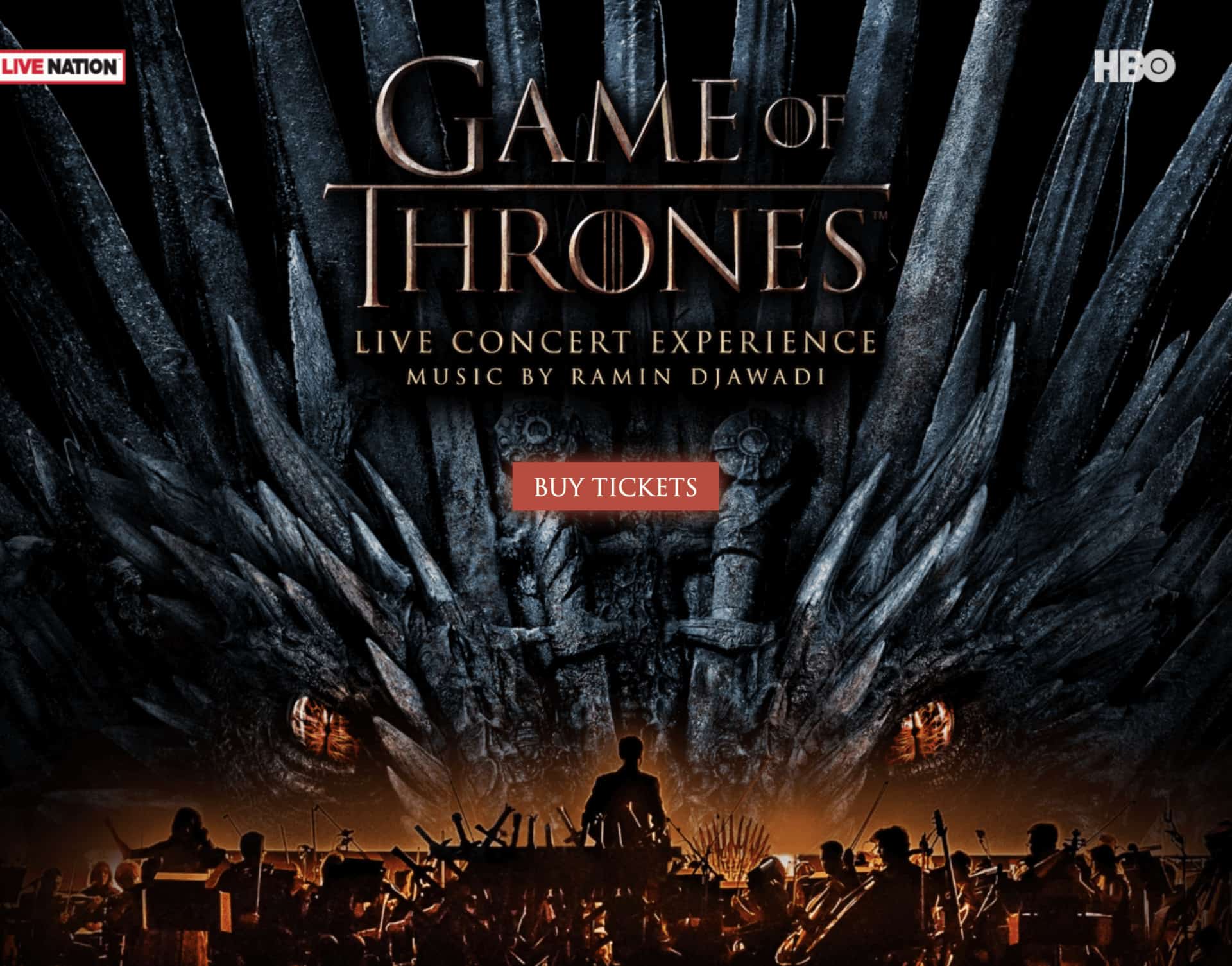 Game of Thrones Concert Experience 