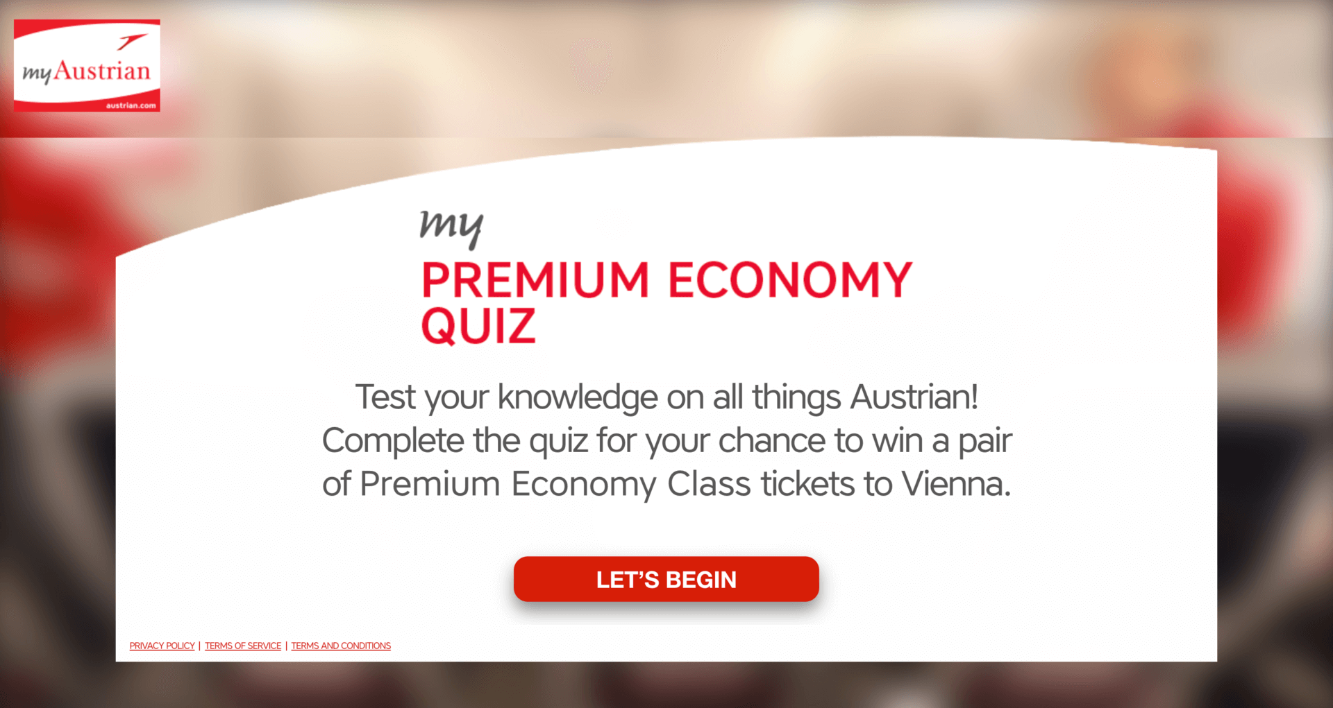 Austrian Airlines Quiz 