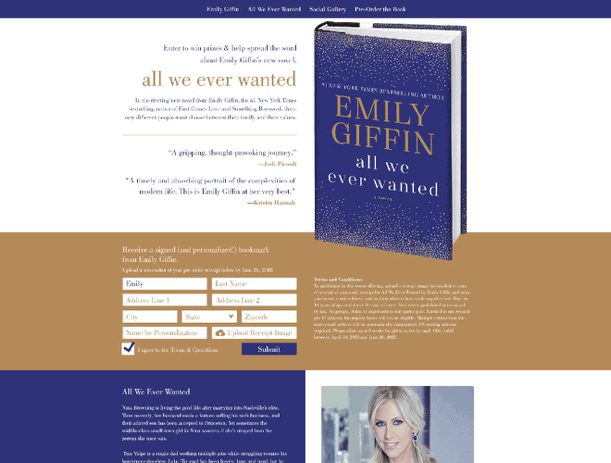 Emily Giffin: All We Ever Wanted 