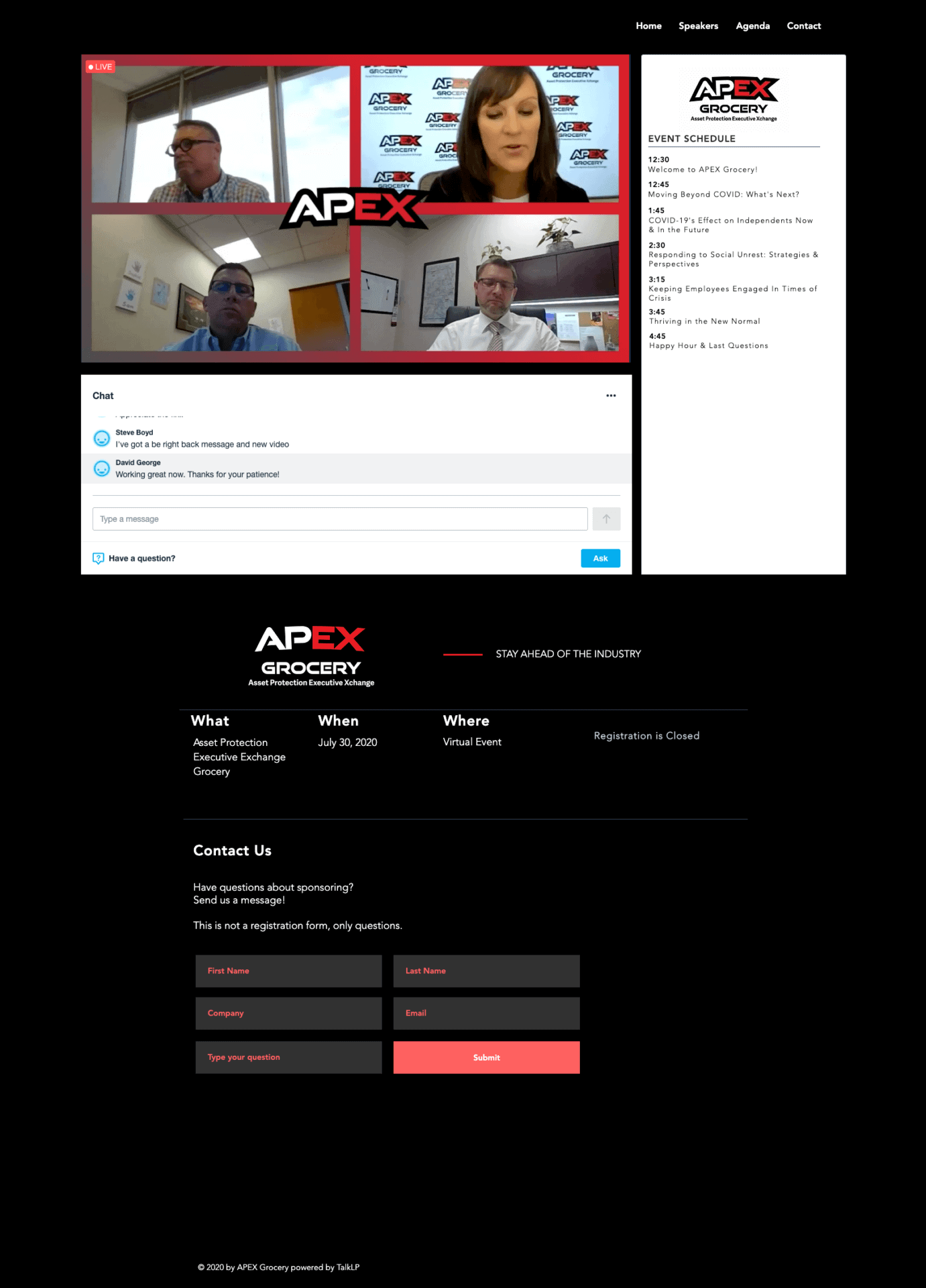 APEX: Livestream 