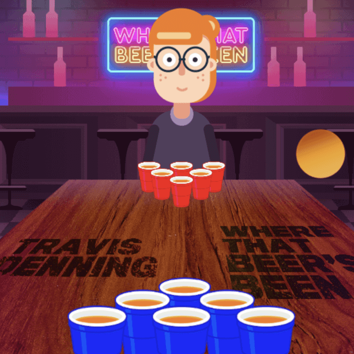 Travis Denning: Beer Pong Game