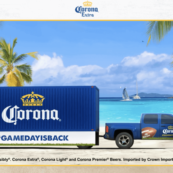 Corona: #GAMEDAYISBACK