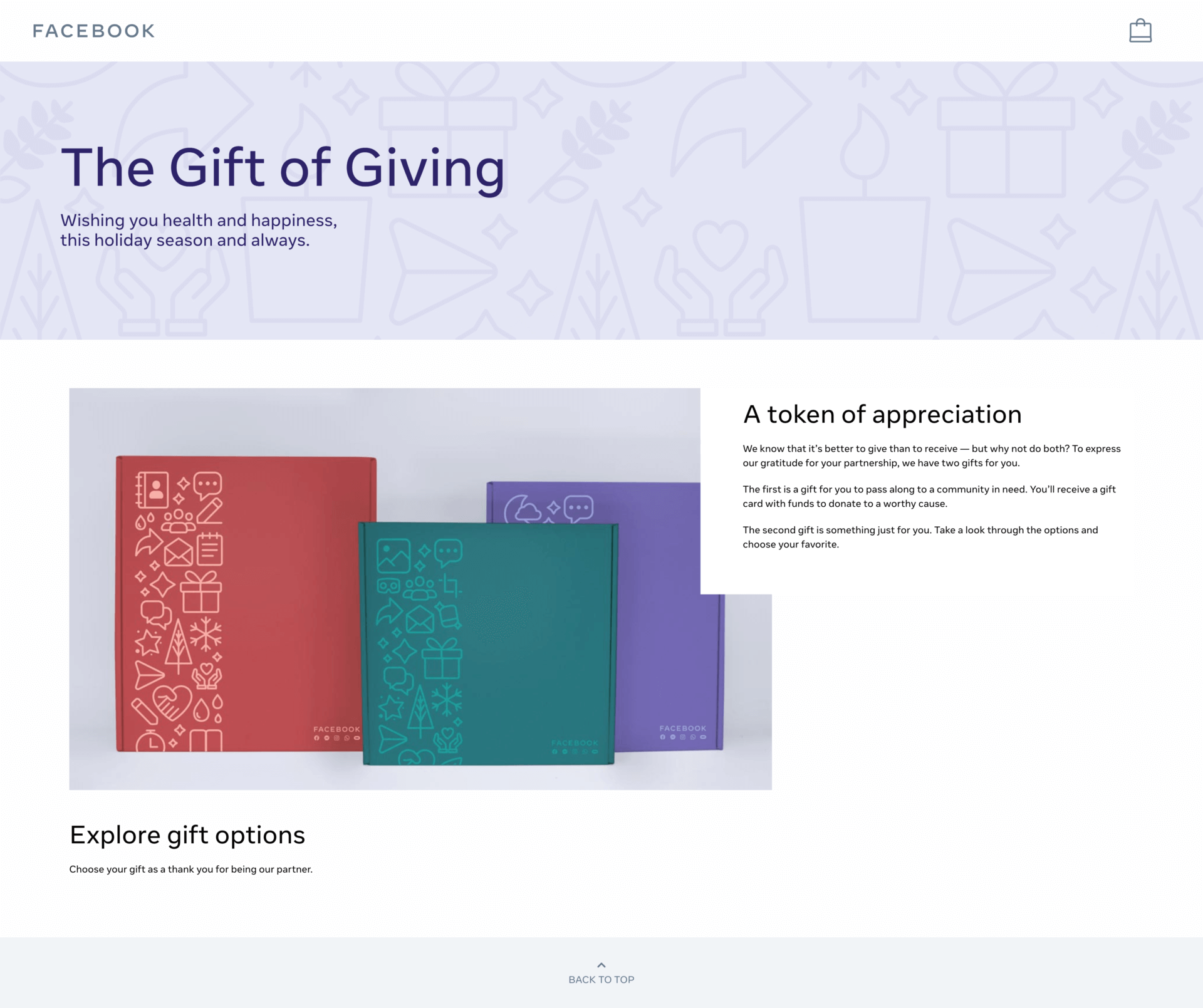 Facebook Gifting Site 