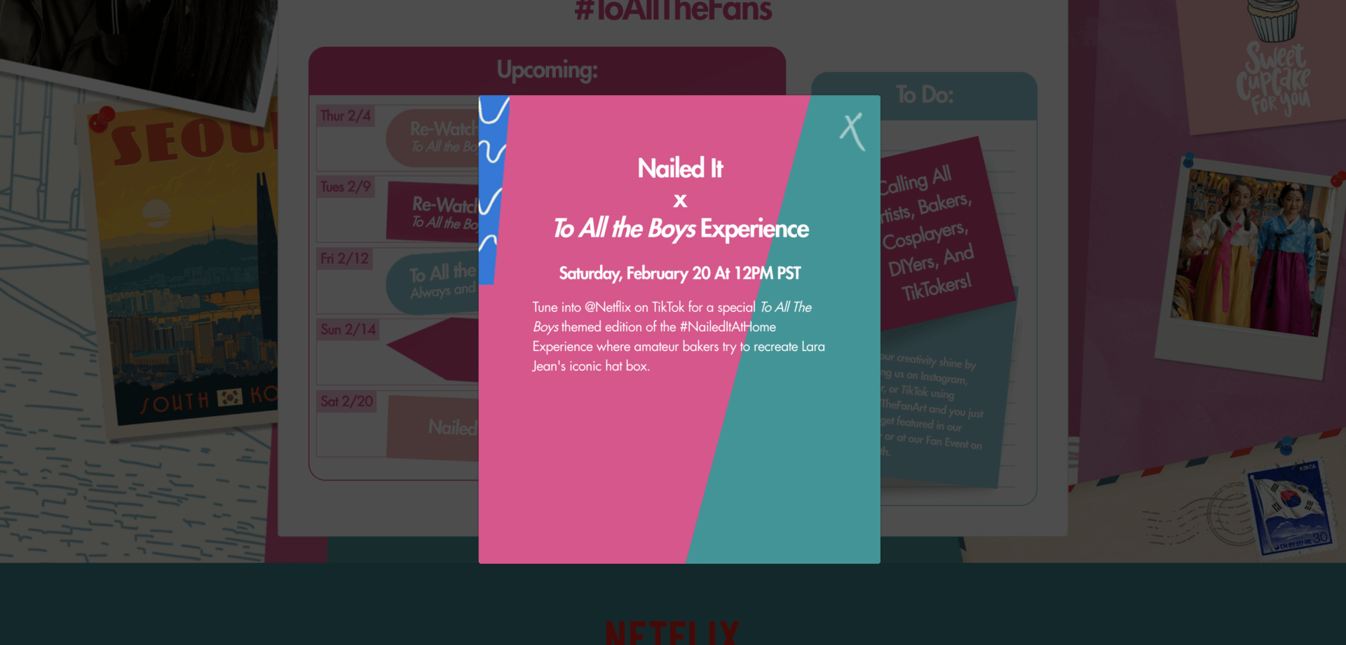Netflix: To All The Boys 