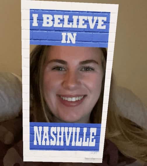 Believe in Nashville AR Lens 