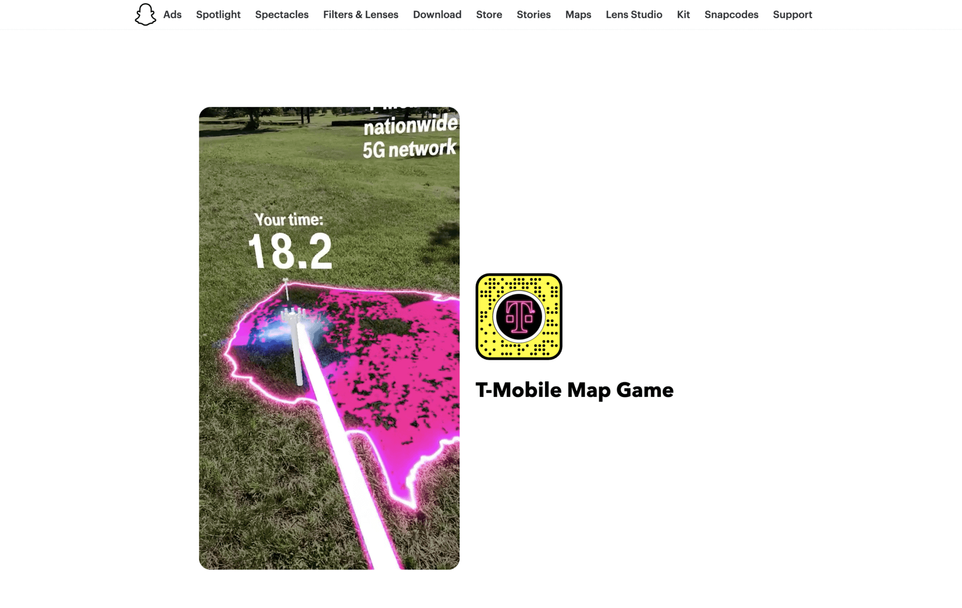T-Mobile: Augmented Reality Game 