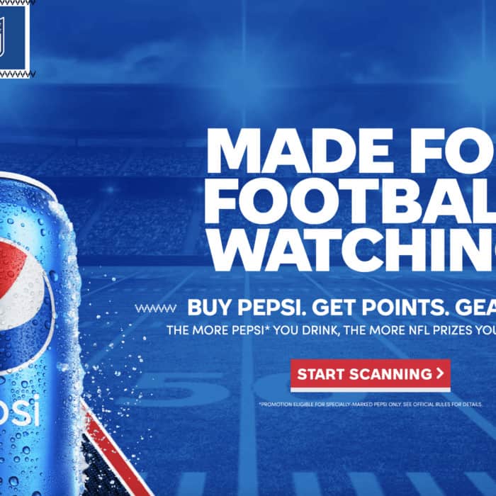 Pepsi Made for Football: Instant Win + Sweeps