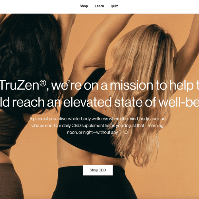TruZen: Website