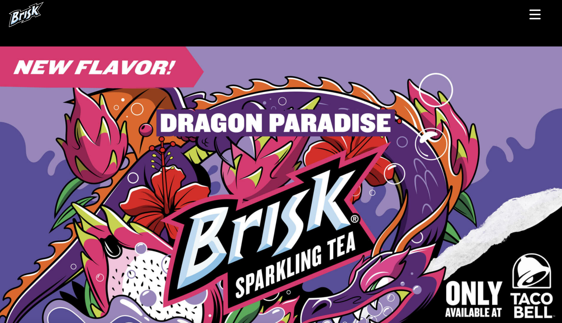 Brisk + Taco Bell: Dragon Paradise Tea 