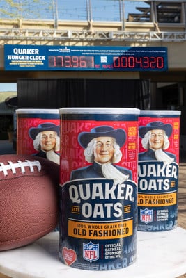 Quaker Hunger Clock 