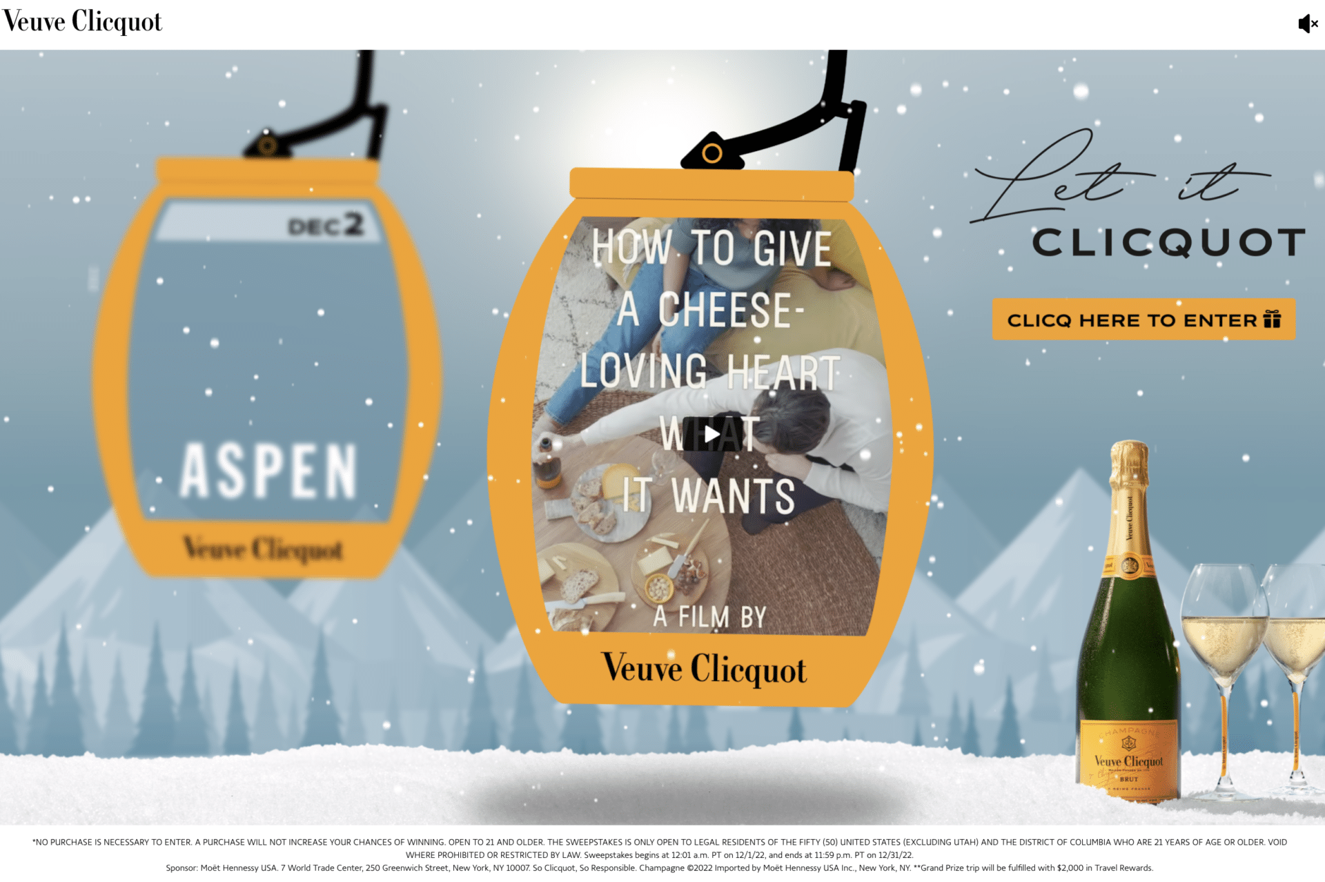 Veuve Clicquot: Holiday Countdown 