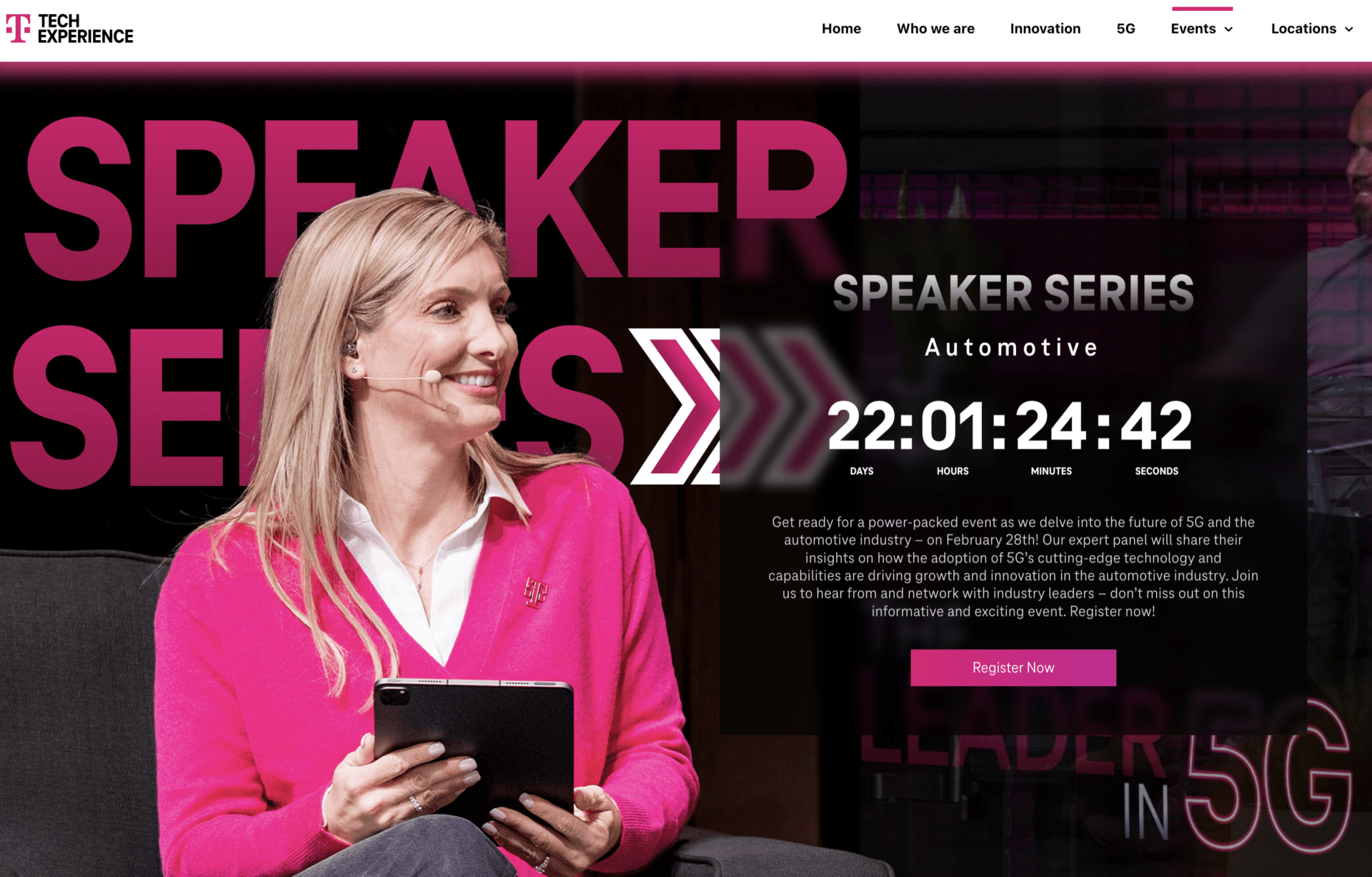 T-Mobile: Speaker Series 