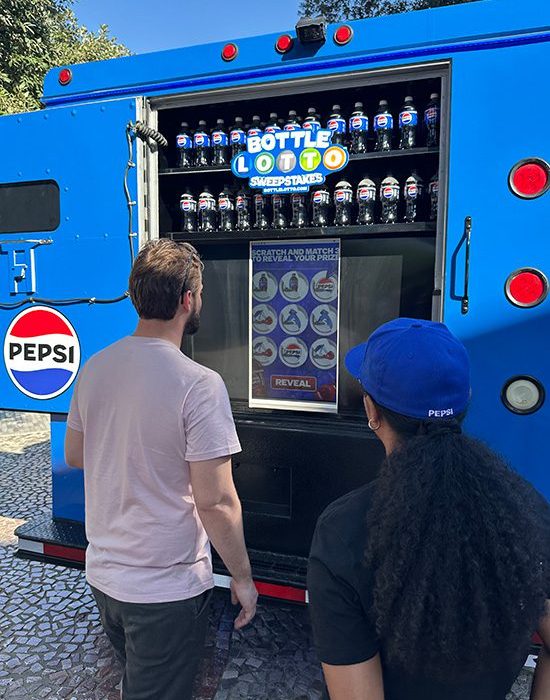 Pepsi Bottle Lotto Mobile Tour